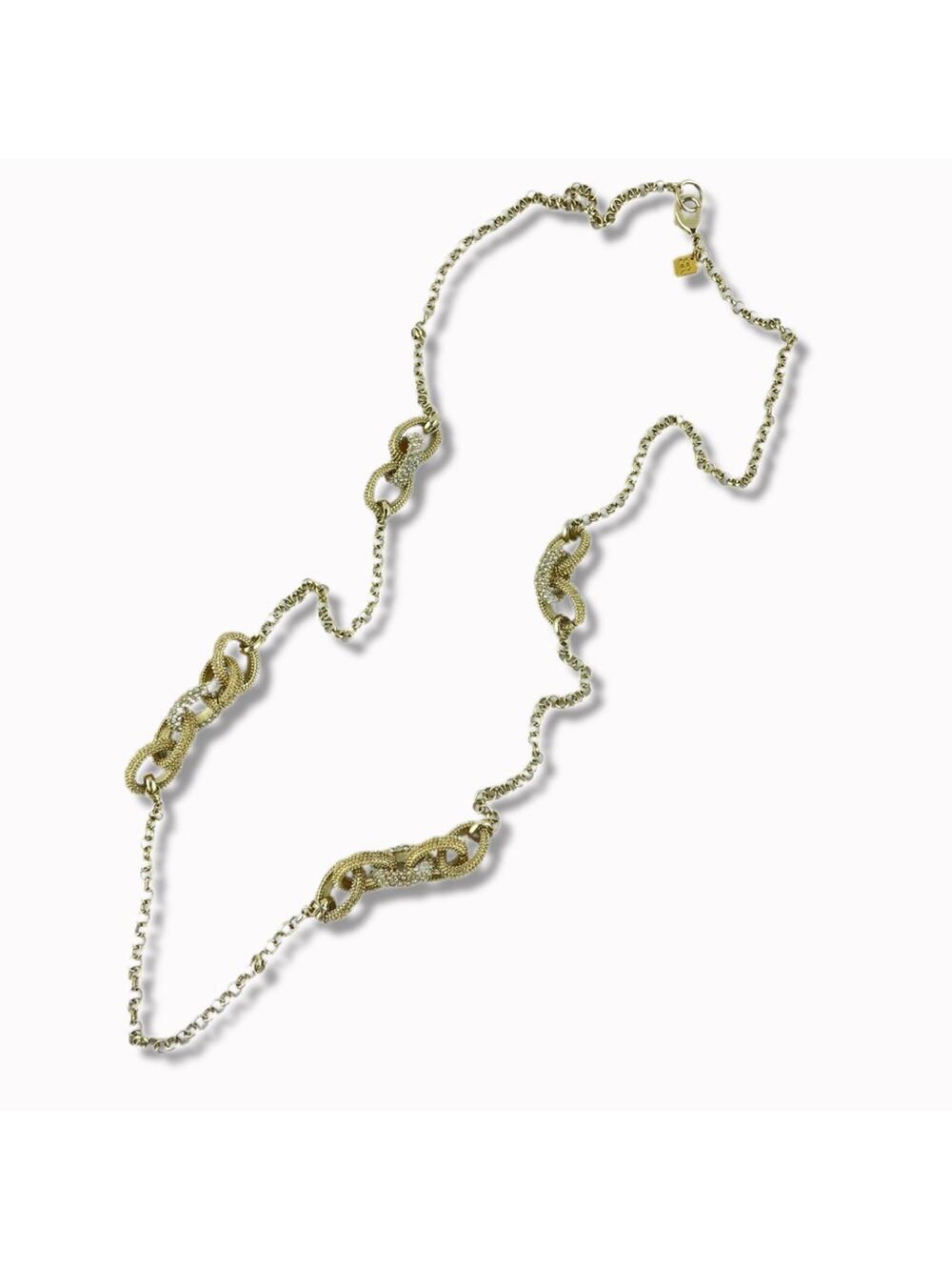 Banana Republic Pave Link Layering Necklace